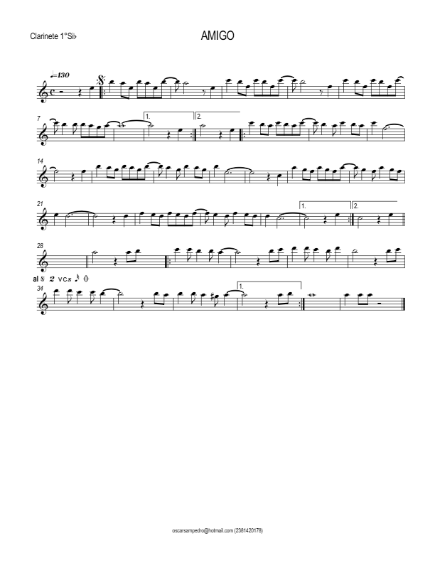 La imagen puede contener una previsualizacion de una partitura